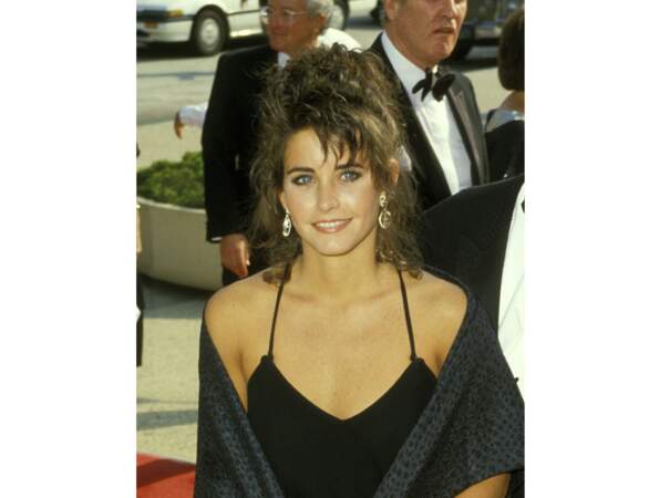 La jeune actrice sur le tapis rouge en 1987