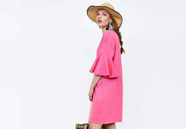 Nouveautés Zara : la robe rose