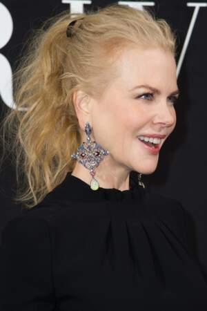 La queue-de-cheval wavy de Nicole Kidman