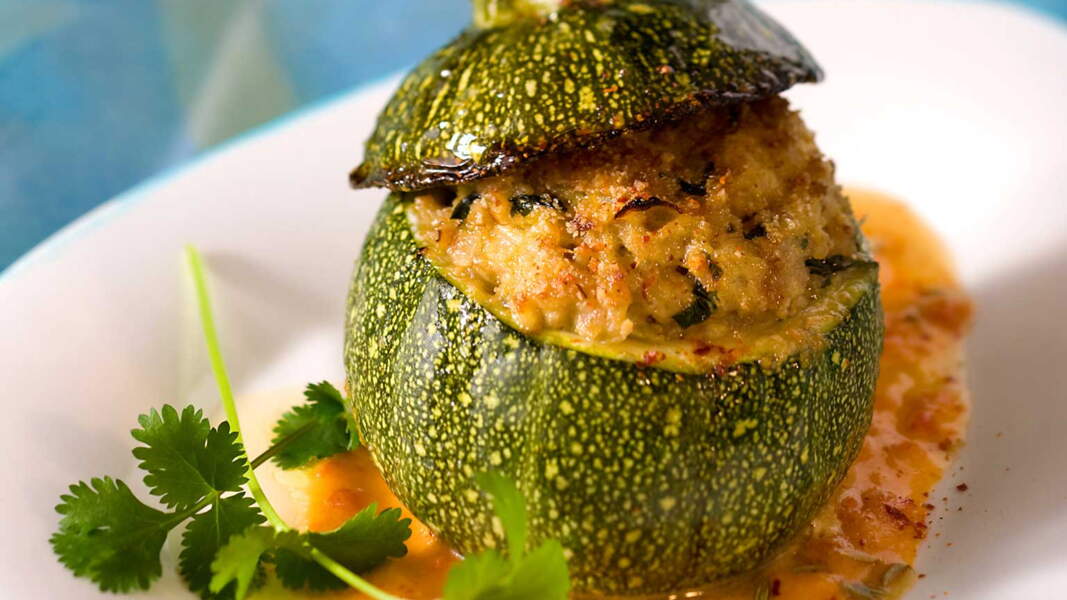 Courgette farcies à l'agneau