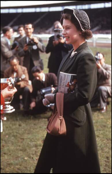 La princesse Elizabeth en 1950.
