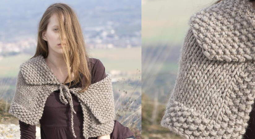 Modèle Cape Tricot Femme Gratuit à Télécharger Tricot : modèles capes et ponchos - Femme Actuelle
