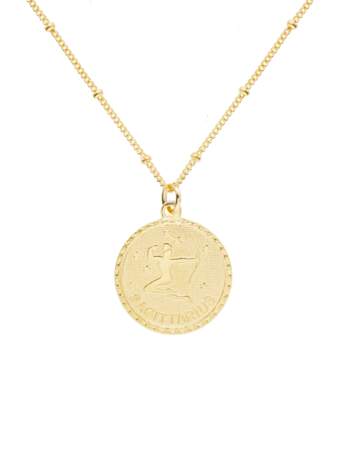 Tendance bijoux 2018 : la médaille signe du zodiaque