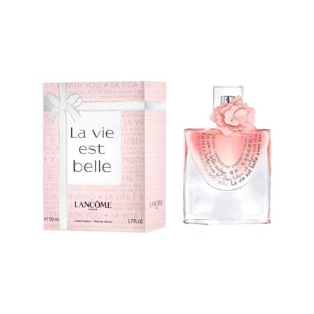 La Vie est Belle - Edition Spéciale Sephora Fête des Mères, Lancôme, vaporisateur 50 ml, prix indicatif : 82,95 €