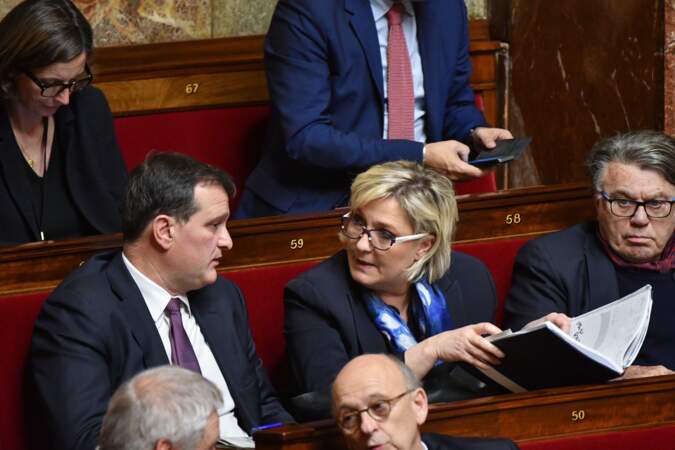 Louis Aliot et Marine Le Pen 