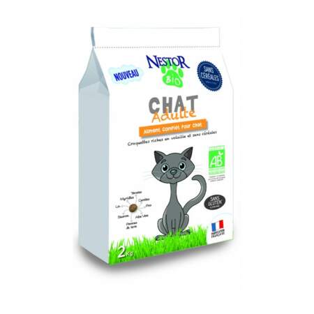 Croquettes bio pour chat Made in France Nestor