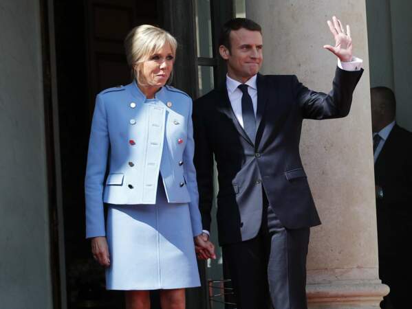 Emmanuel et Brigitte Macron - Mai 2017