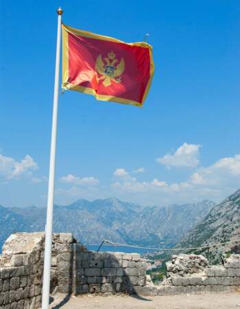 Le drapeau du Montenegro