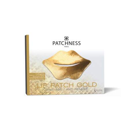 Lip Patch Gold - Anti-Âge / Anti-Ridules, Patchness, 19,90 €