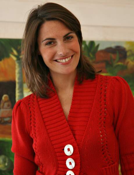 Alessandra Sublet et son look sage en avril 2007
