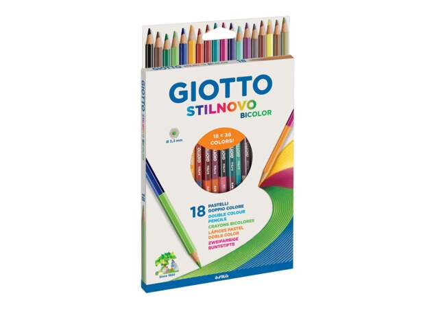 Des crayons 2 en 1