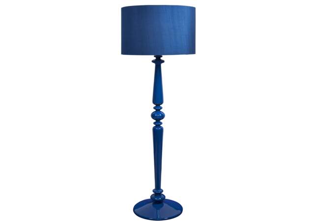 Je revisite mes classiques : le lampadaire bleuté