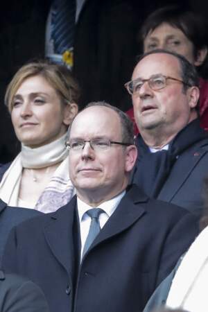 Le prince Albert de Monaco était également présent dans les tribunes du Stade de France