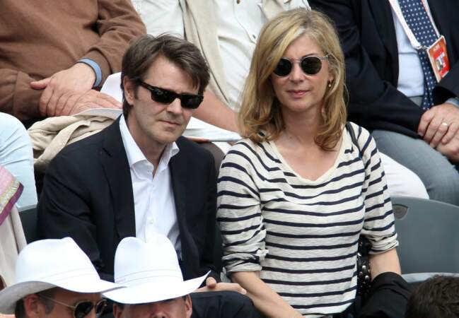 François Baroin et Michèle Laroque : des habitués de Roland Garros 