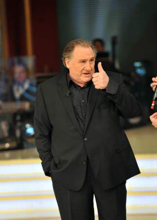 Gérard Depardieu soutient Laura Smet et David Hallyday