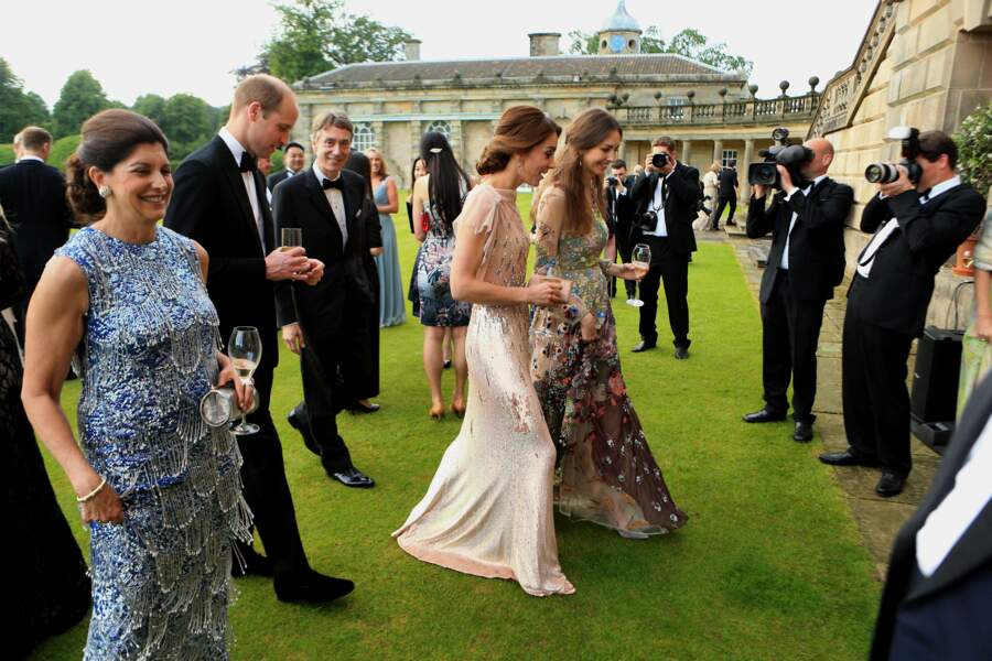 ...including Rose Hanbury, Marchioness of Cholmondeley, and her husband David Rocksavage.  The two couples were friends...