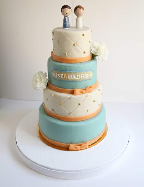 Le wedding cake adorable