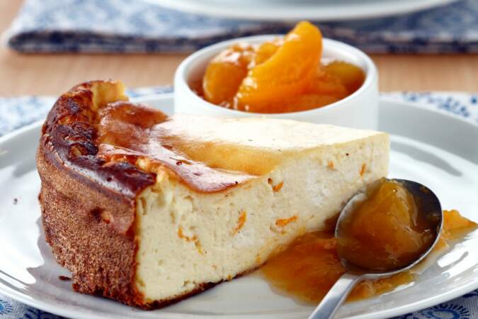 Gâteau à la compotée d’abricots