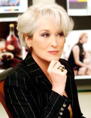 Les cheveux blancs de Meryl Streep