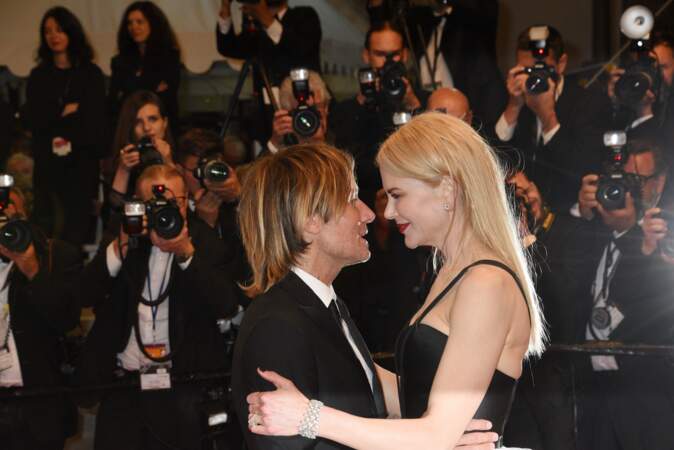 Nicole Kidman et Keith Urban au festival de Cannes en mai 2017.