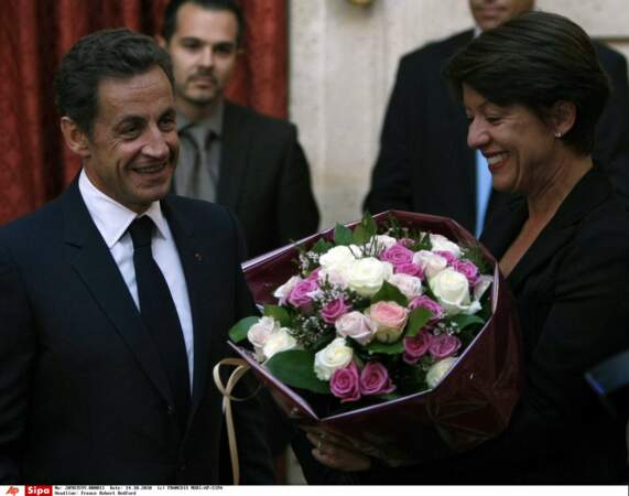 Nicolas Sarkozy et Sybille Szaggars : 2010