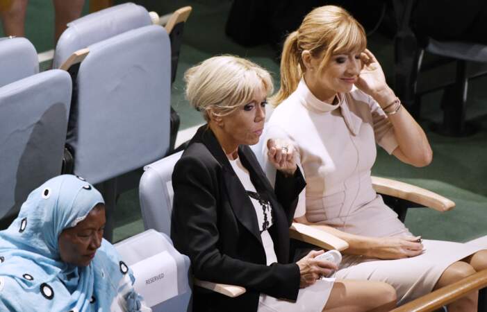 Brigitte Macron à l'ONU le 19 septembre