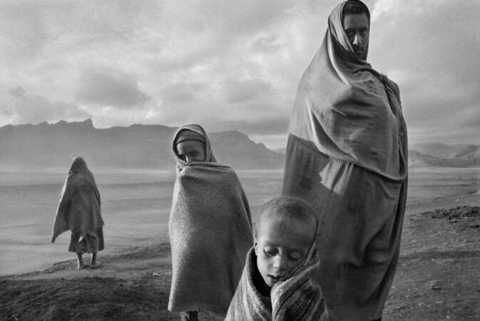 Camp de Korem, Ethiopie, 1984