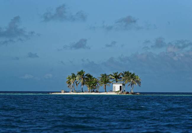 Toilet Island, Belize, mer des Caraïbes