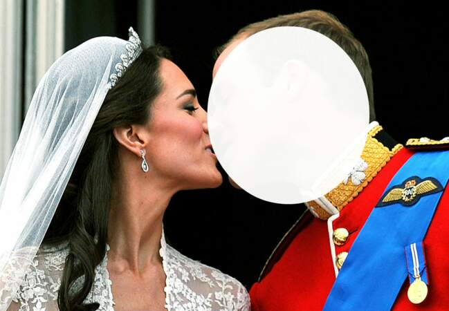 Le baiser de conte de fée… Kate Middleton 