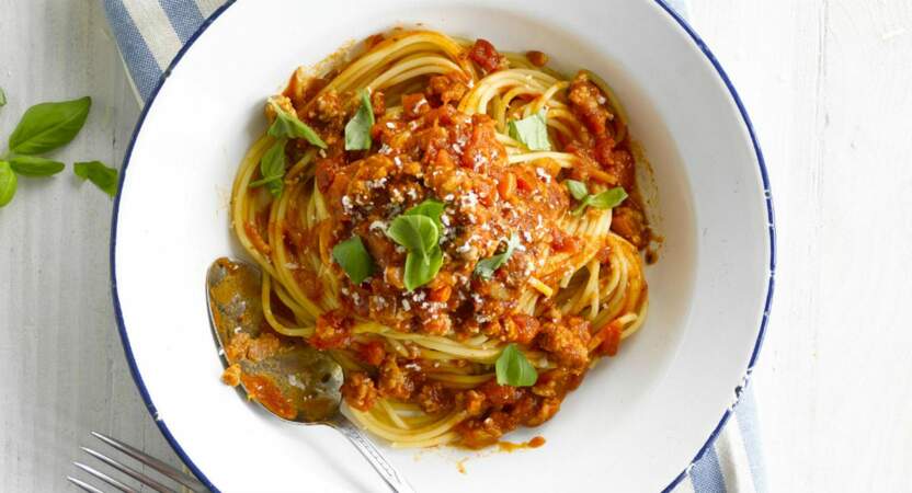 Spaghettis bolognaise au Cookeo
