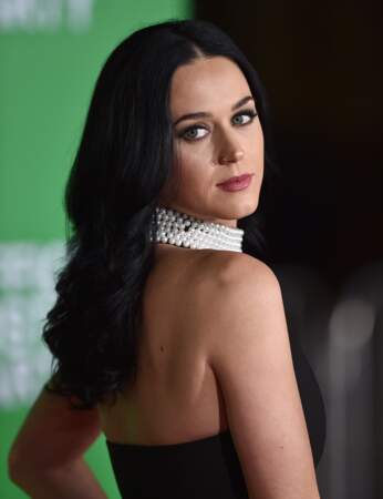 Katy Perry et ses cheveux bruns 