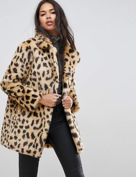 Manteau de fourrure : léopard