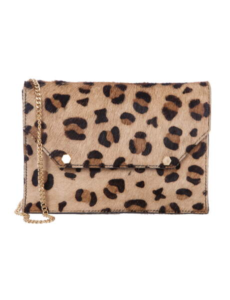 pochette leopard mango