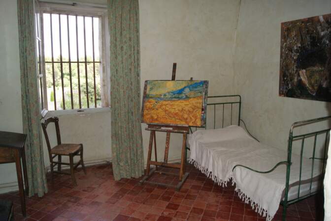 Le monastère  St Paul, Reconstitution de la chambre de Vincent van Gogh