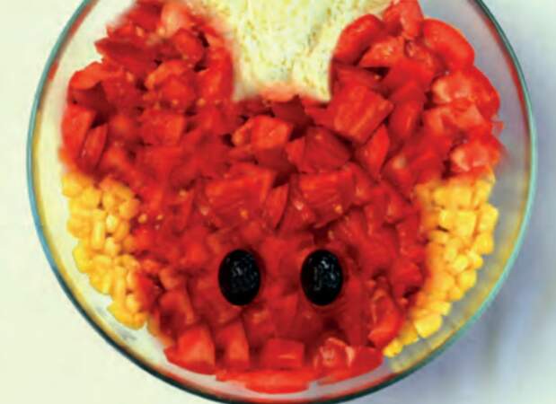 Recette Disney : salade d’été Mickey