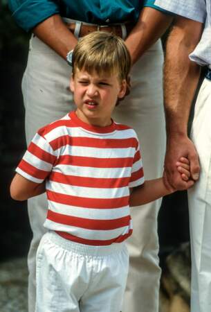 Le prince William, 1987