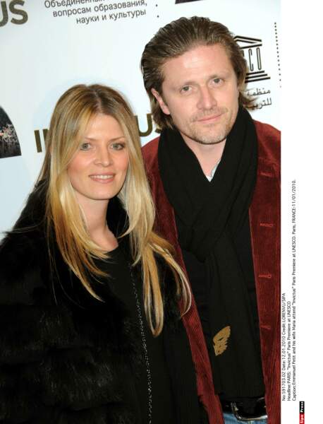 Emmanuel Petit et sa femme Maria : 2010