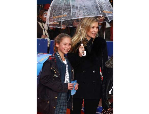 Kate et sa fille à l'avant première de Paddington en 2014