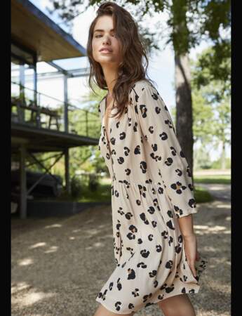 Tendance léopard : robe