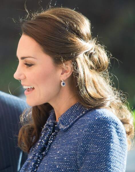 Lady Kate Middleton et son half-bun