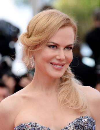 La queue-de-cheval torsadée de Nicole Kidman 