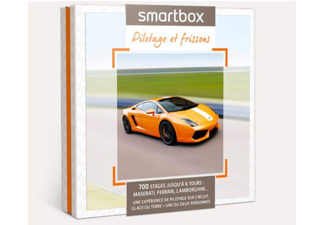 Un coffret Pilotage & Frissons Smartbox