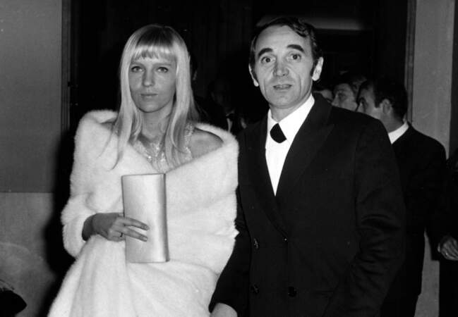 Charles Aznavour et sa dernière femme, Ulla