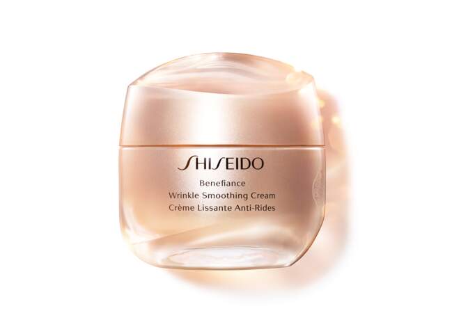 La crème lissante anti-rides Benefiance Shiseido