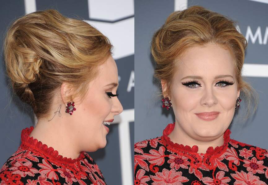 Le chignon flou d'Adele