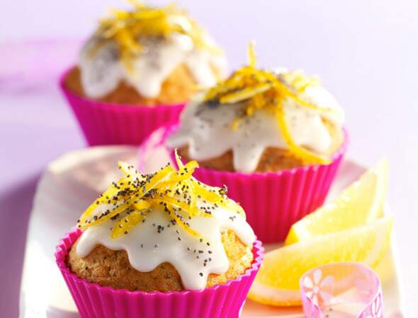 Les cupcakes citron pavot