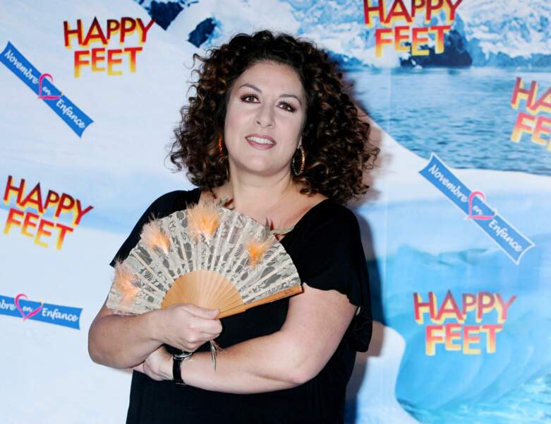 Marianne James à l'avant-première du film "Happy Feet" en 2006.