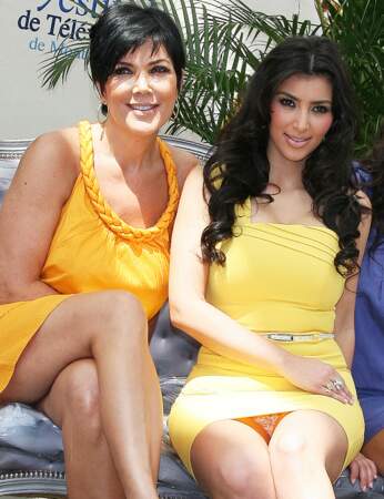 Kim Kardashian et sa mère Kris Jenner en 2008