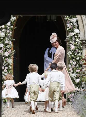 Kate Middleton était chargée de s'occuper des demoiselles et garçons d'honneur