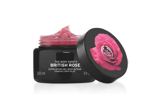 Le Gommage Corps gelée British Rose The Body Shop
